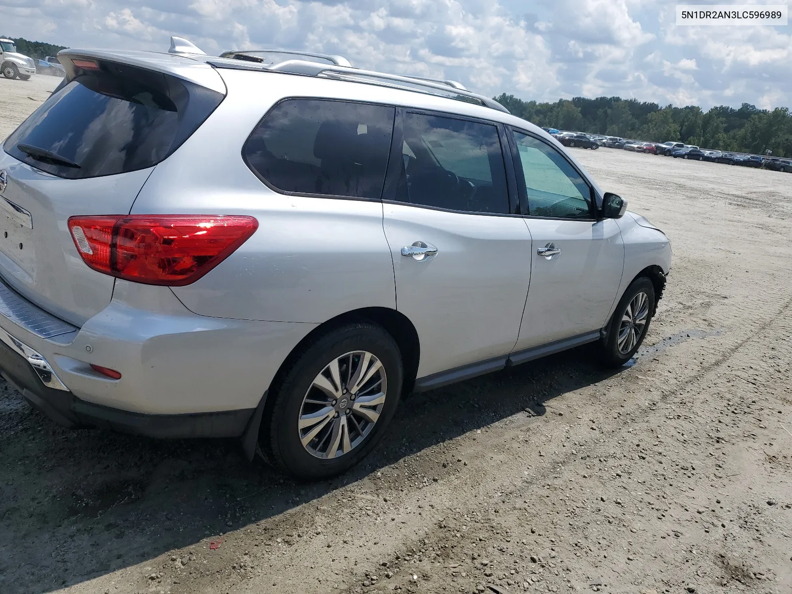 2020 Nissan Pathfinder S VIN: 5N1DR2AN3LC596989 Lot: 67405334