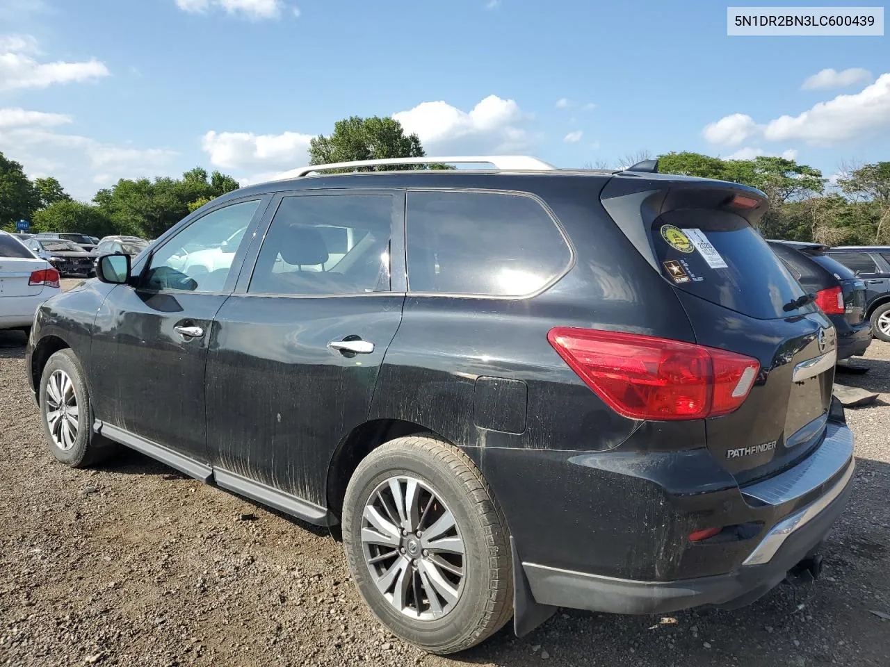 5N1DR2BN3LC600439 2020 Nissan Pathfinder Sv