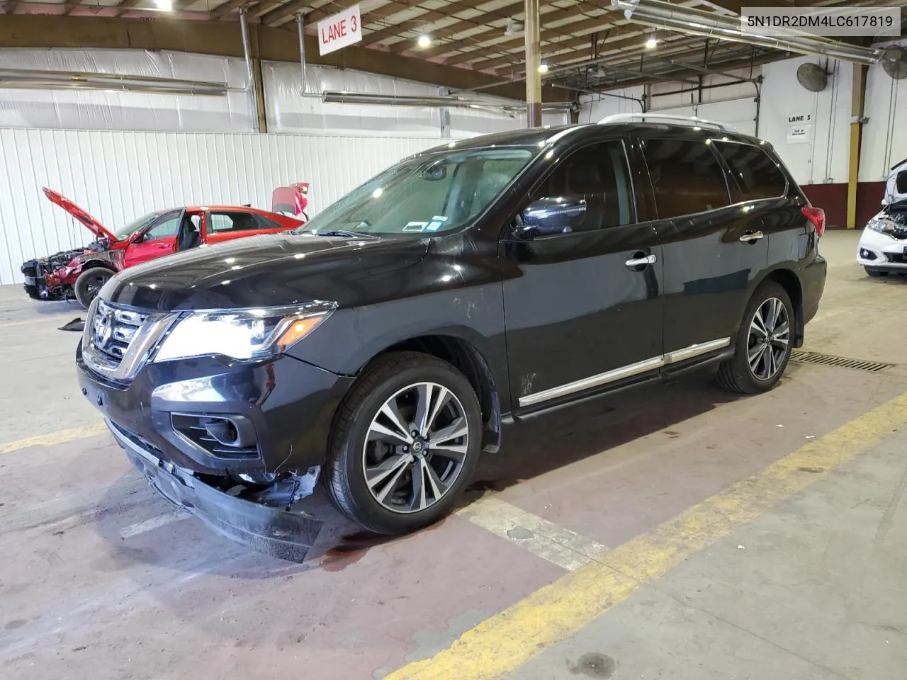 2020 Nissan Pathfinder Platinum VIN: 5N1DR2DM4LC617819 Lot: 68761024