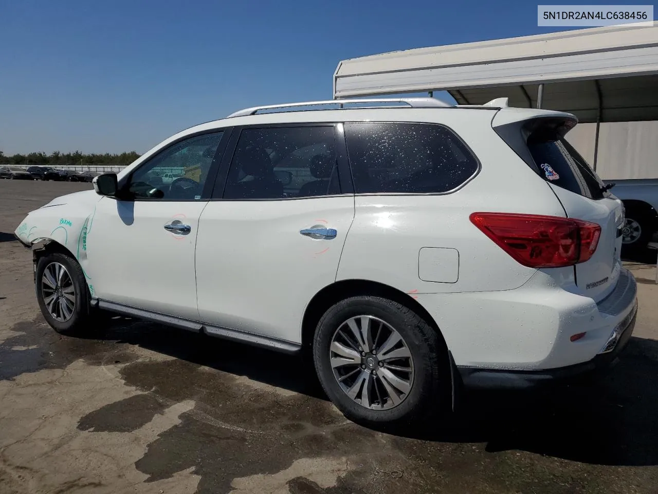 2020 Nissan Pathfinder S VIN: 5N1DR2AN4LC638456 Lot: 69123074