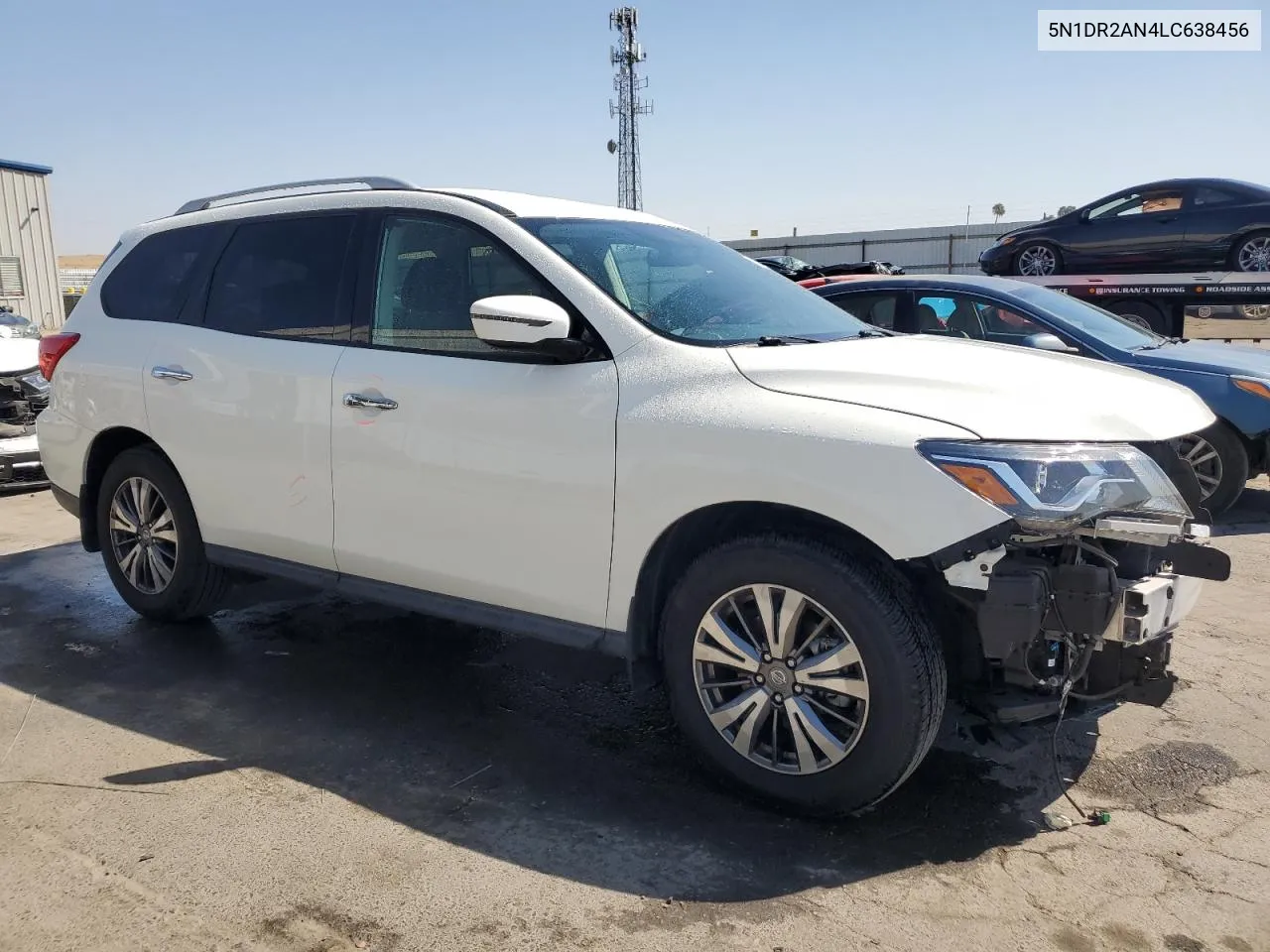 2020 Nissan Pathfinder S VIN: 5N1DR2AN4LC638456 Lot: 69123074