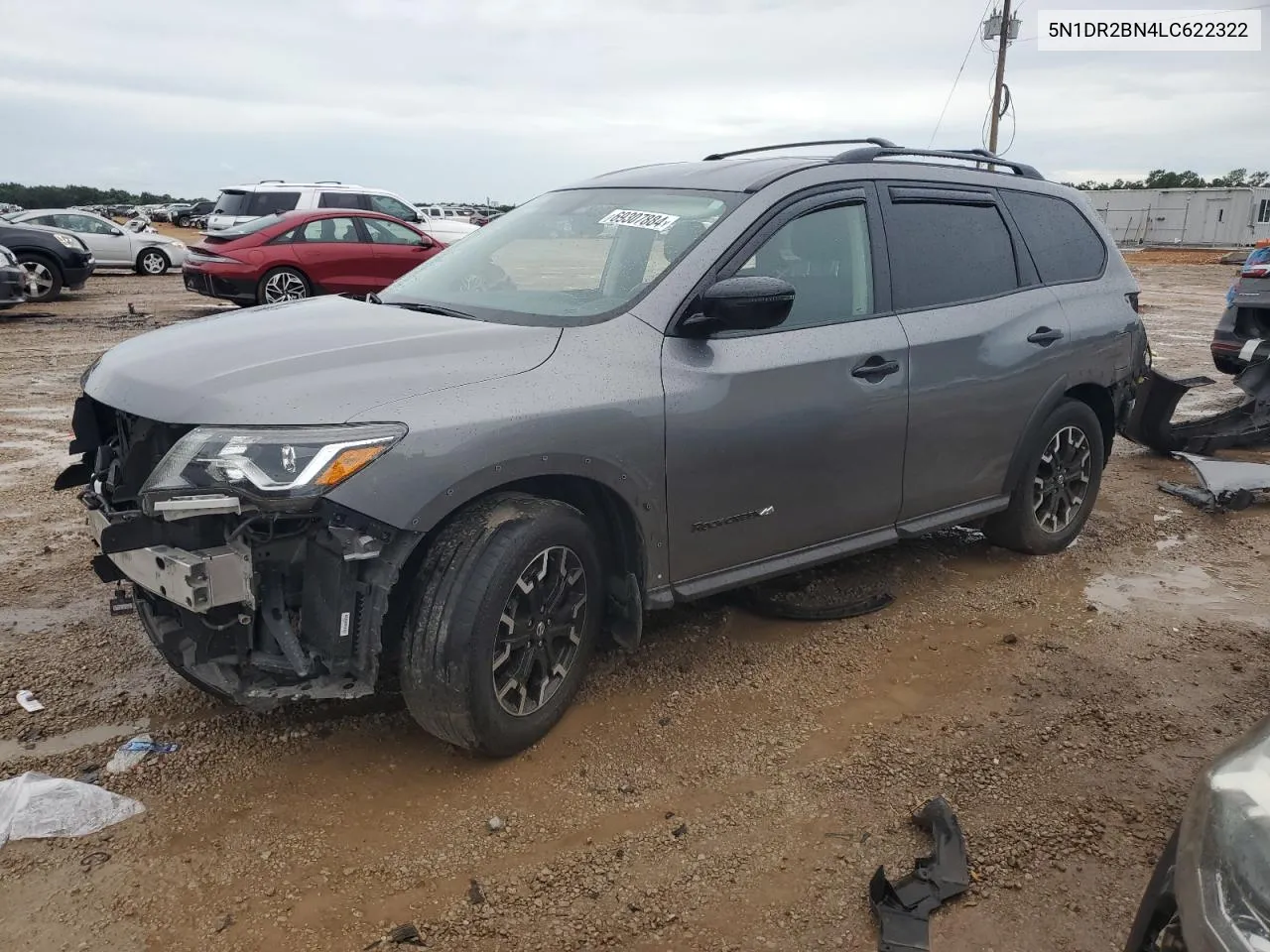 2020 Nissan Pathfinder Sv VIN: 5N1DR2BN4LC622322 Lot: 69307884