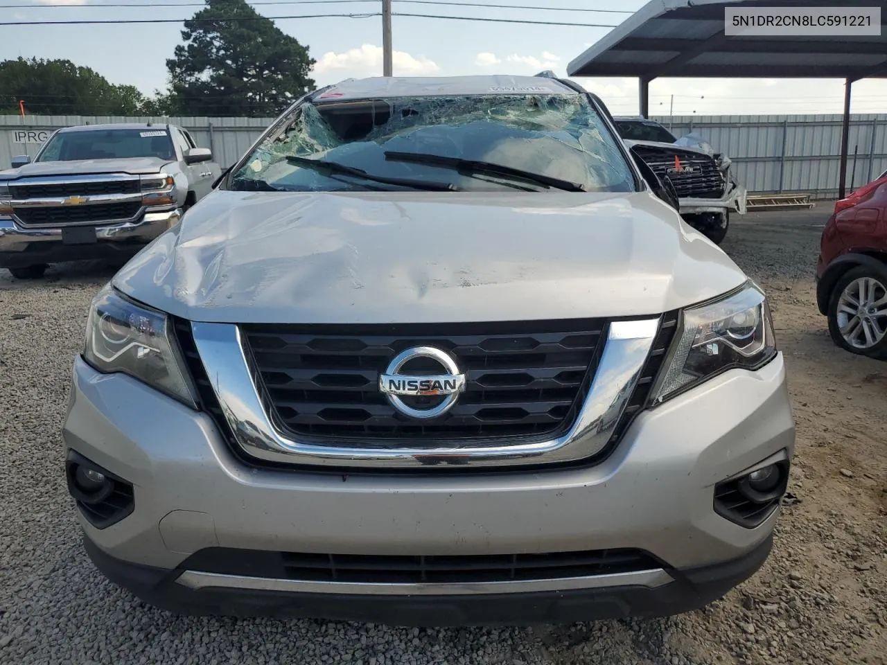 2020 Nissan Pathfinder Sl VIN: 5N1DR2CN8LC591221 Lot: 69479614