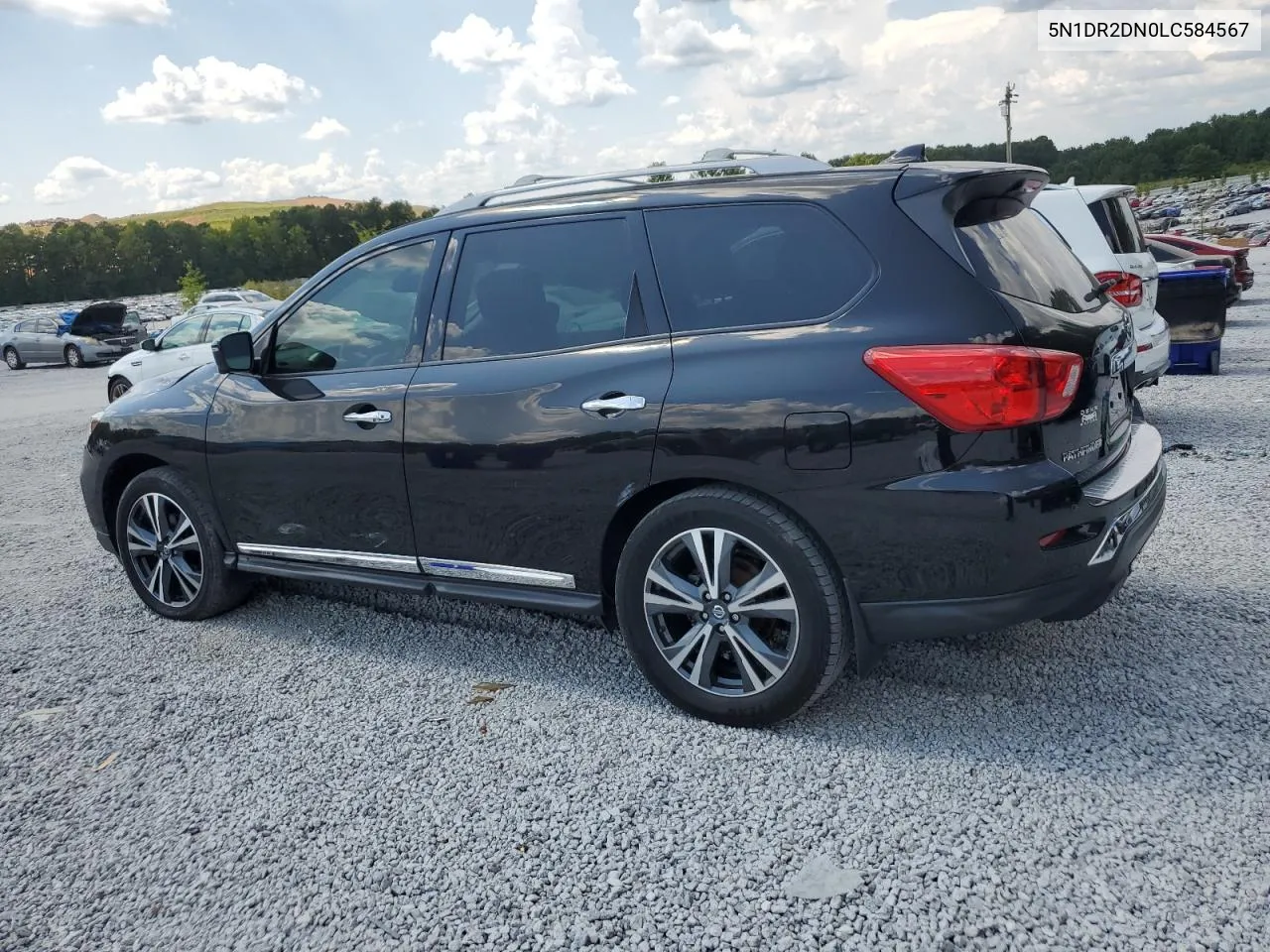 2020 Nissan Pathfinder Platinum VIN: 5N1DR2DN0LC584567 Lot: 69647814