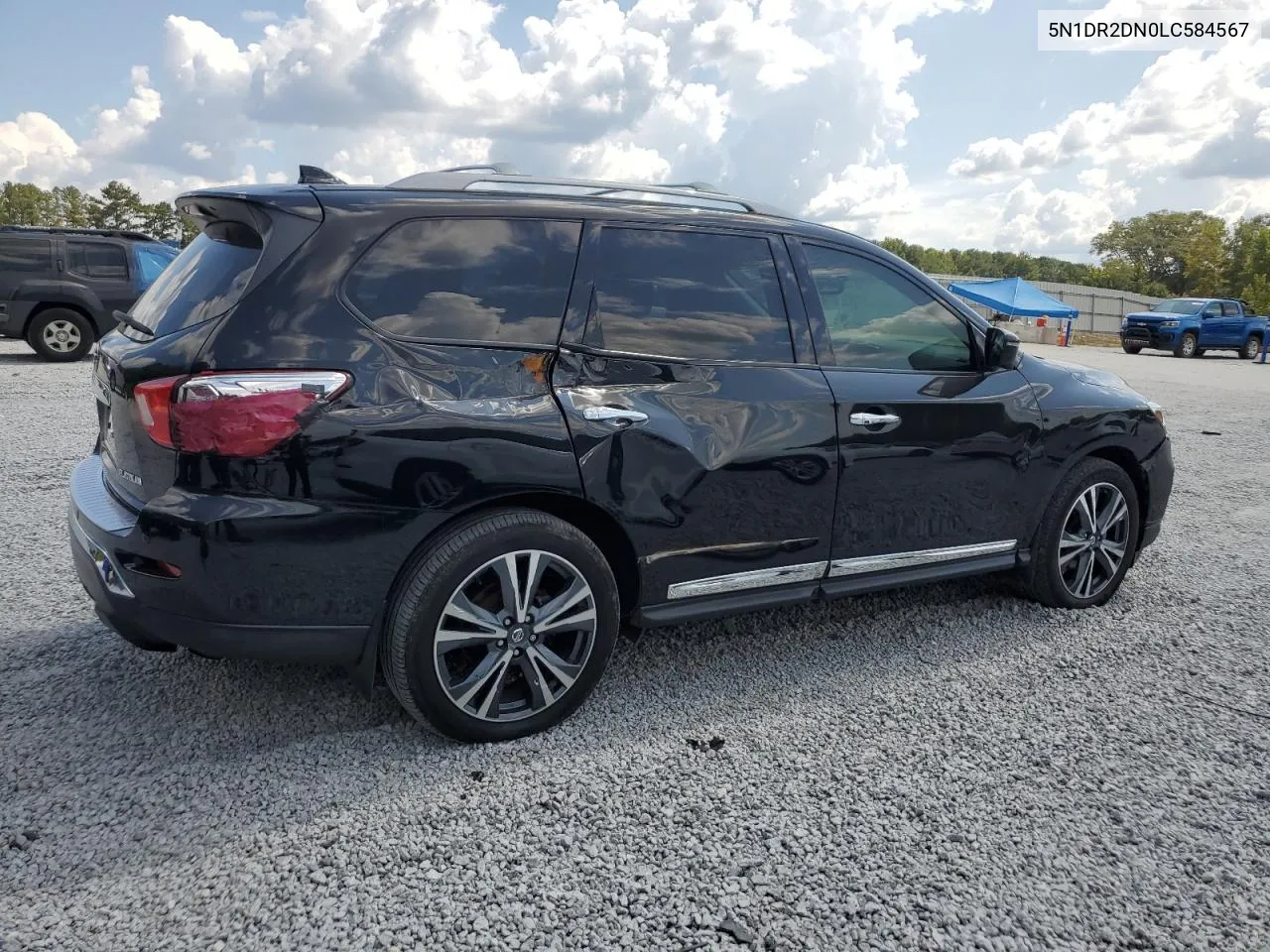 2020 Nissan Pathfinder Platinum VIN: 5N1DR2DN0LC584567 Lot: 69647814