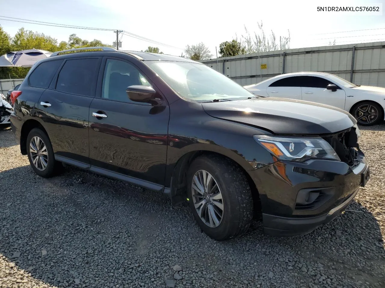 2020 Nissan Pathfinder S VIN: 5N1DR2AMXLC576052 Lot: 69815274