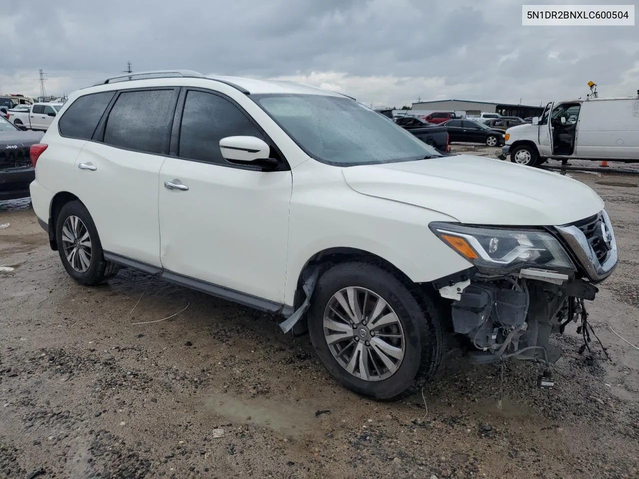 2020 Nissan Pathfinder Sv VIN: 5N1DR2BNXLC600504 Lot: 70428974