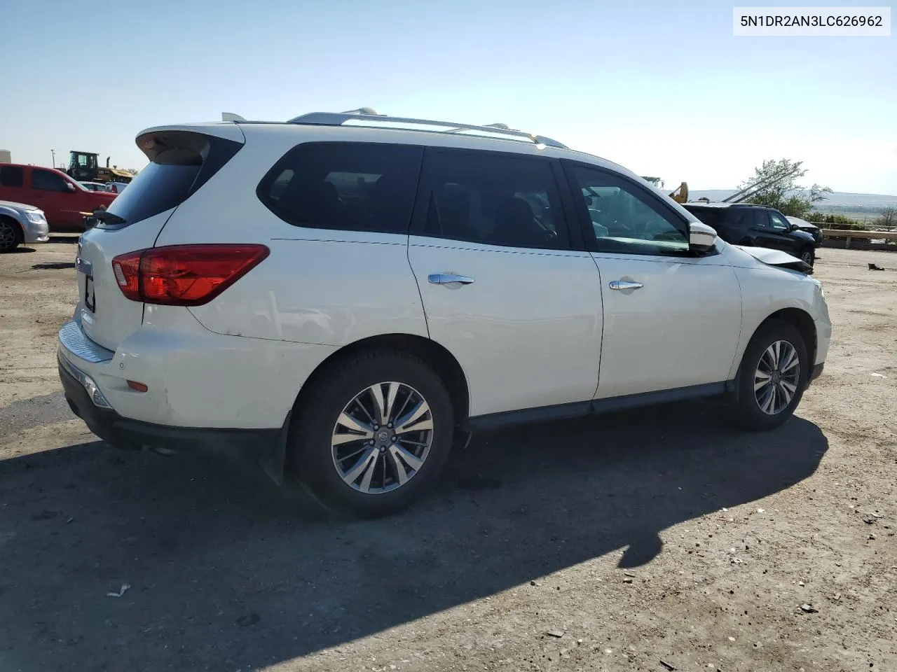 2020 Nissan Pathfinder S VIN: 5N1DR2AN3LC626962 Lot: 70456094