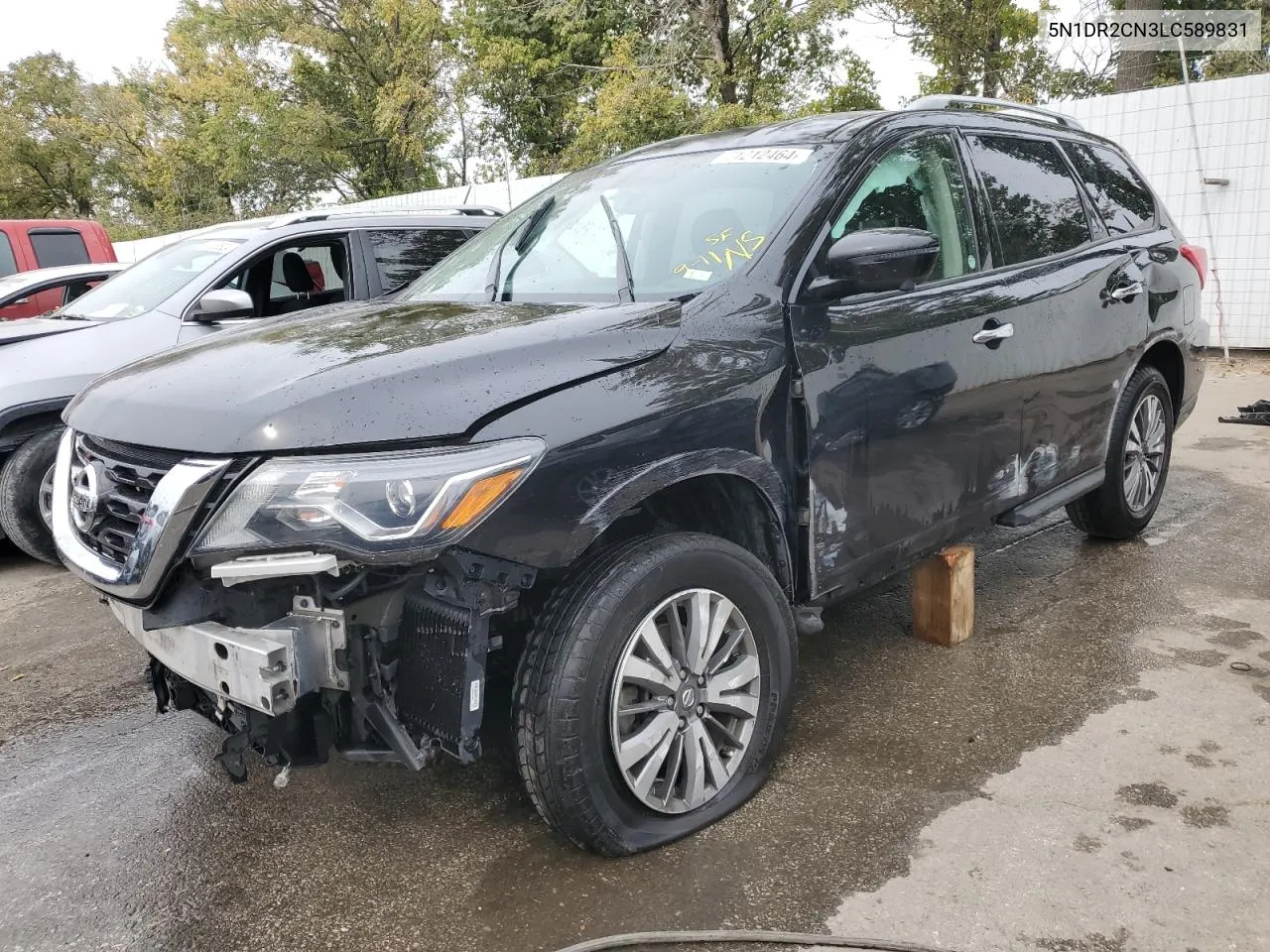 2020 Nissan Pathfinder Sl VIN: 5N1DR2CN3LC589831 Lot: 71212464