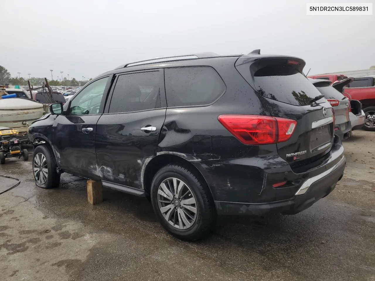 2020 Nissan Pathfinder Sl VIN: 5N1DR2CN3LC589831 Lot: 71212464