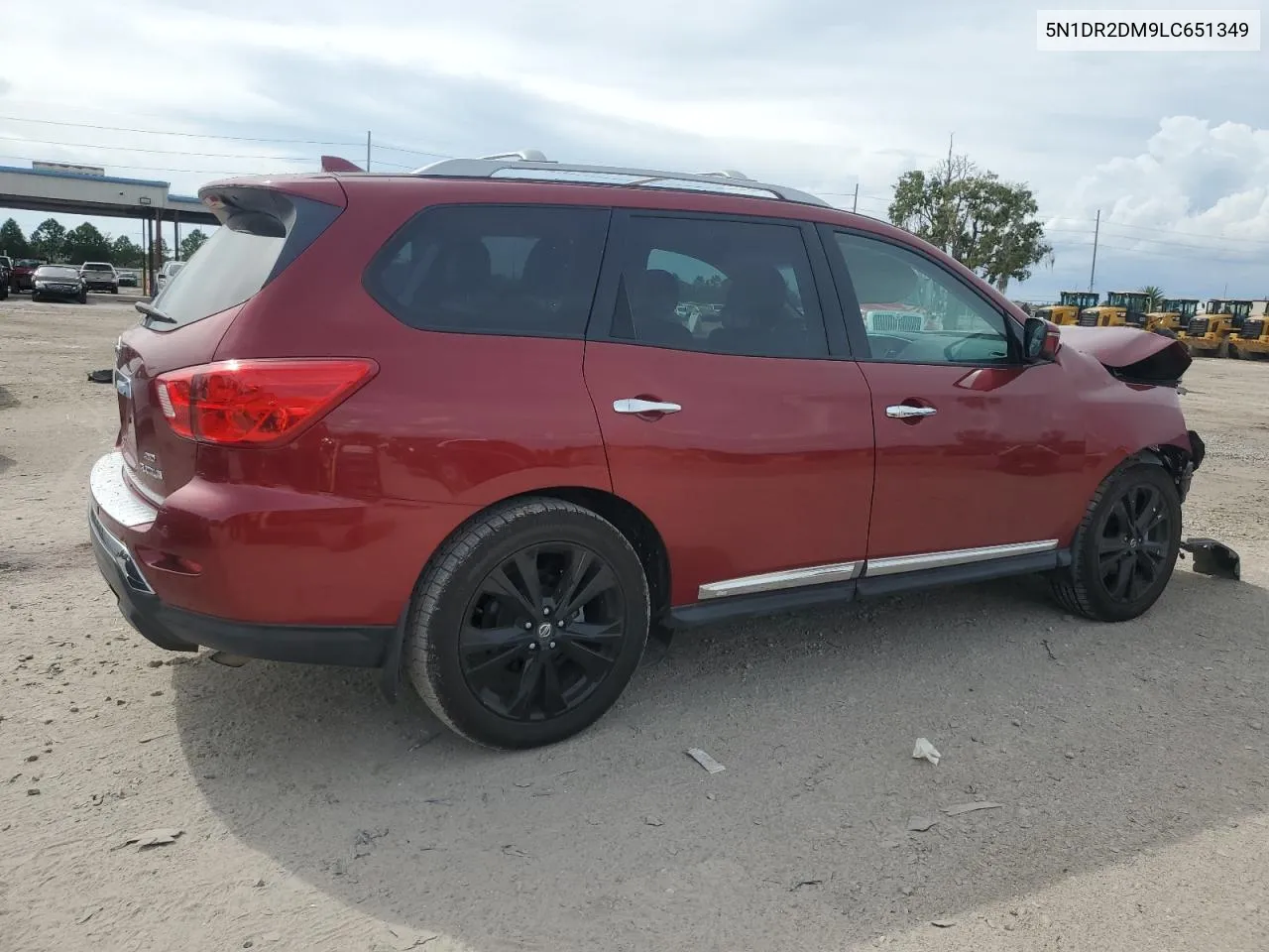 2020 Nissan Pathfinder Platinum VIN: 5N1DR2DM9LC651349 Lot: 71425724