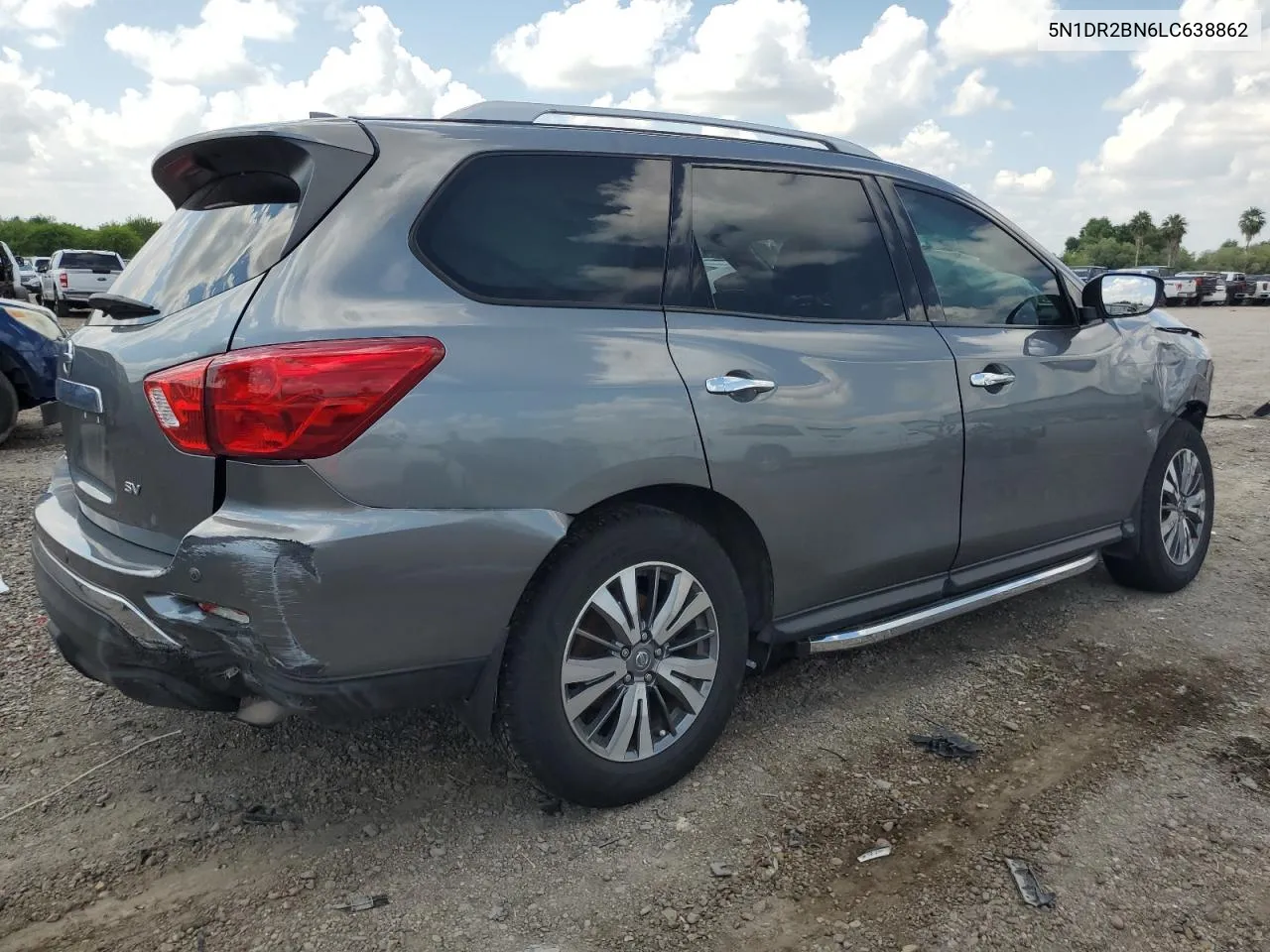 2020 Nissan Pathfinder Sv VIN: 5N1DR2BN6LC638862 Lot: 71478454