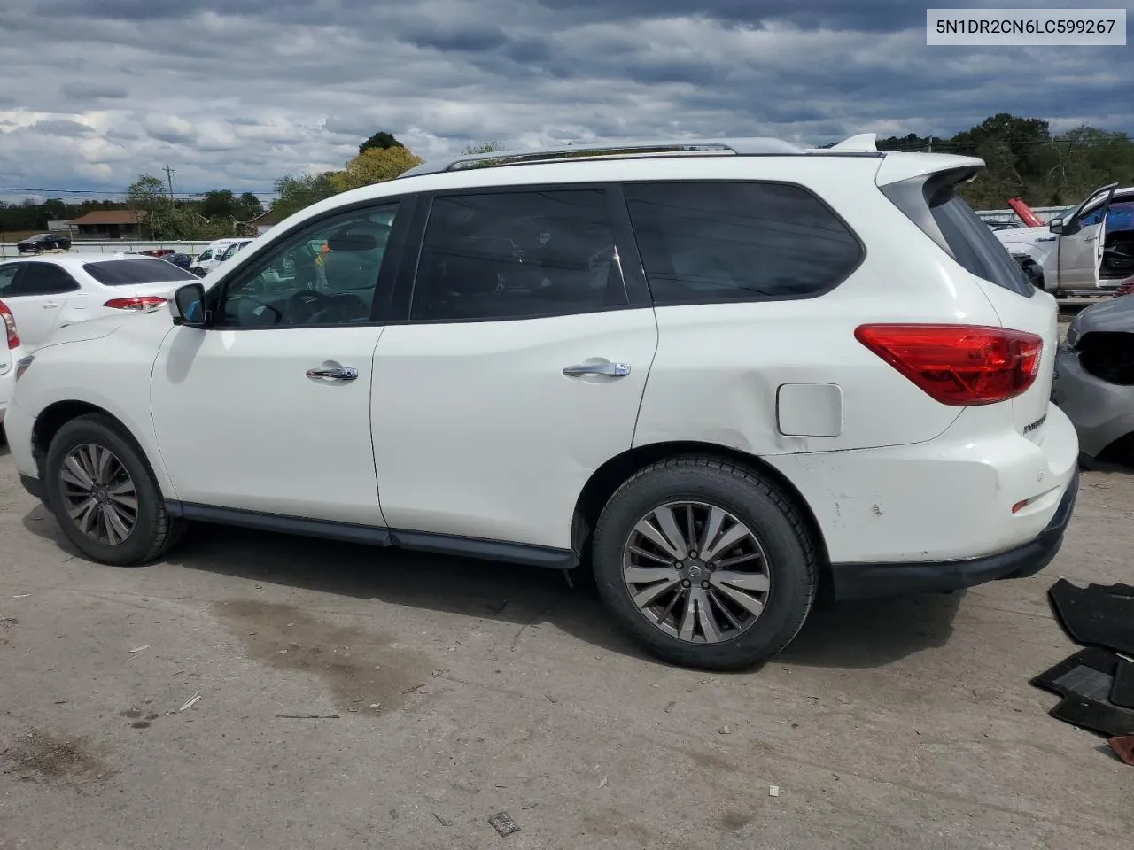 2020 Nissan Pathfinder Sl VIN: 5N1DR2CN6LC599267 Lot: 71651464