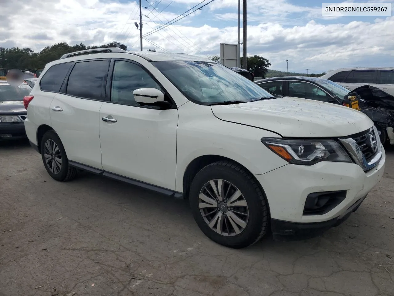 2020 Nissan Pathfinder Sl VIN: 5N1DR2CN6LC599267 Lot: 71651464