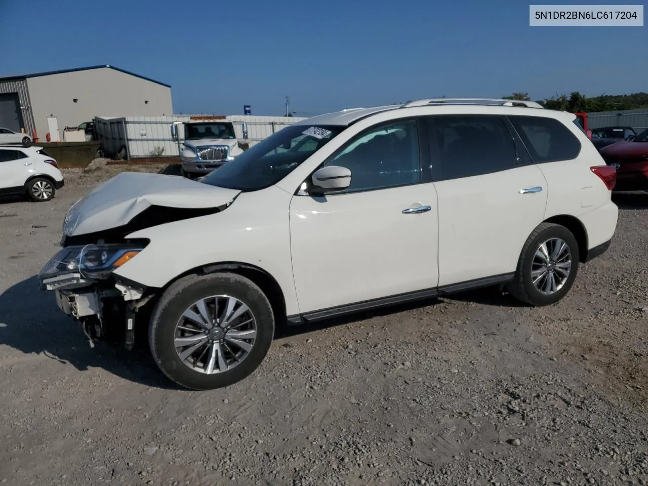 2020 Nissan Pathfinder Sv VIN: 5N1DR2BN6LC617204 Lot: 71742184