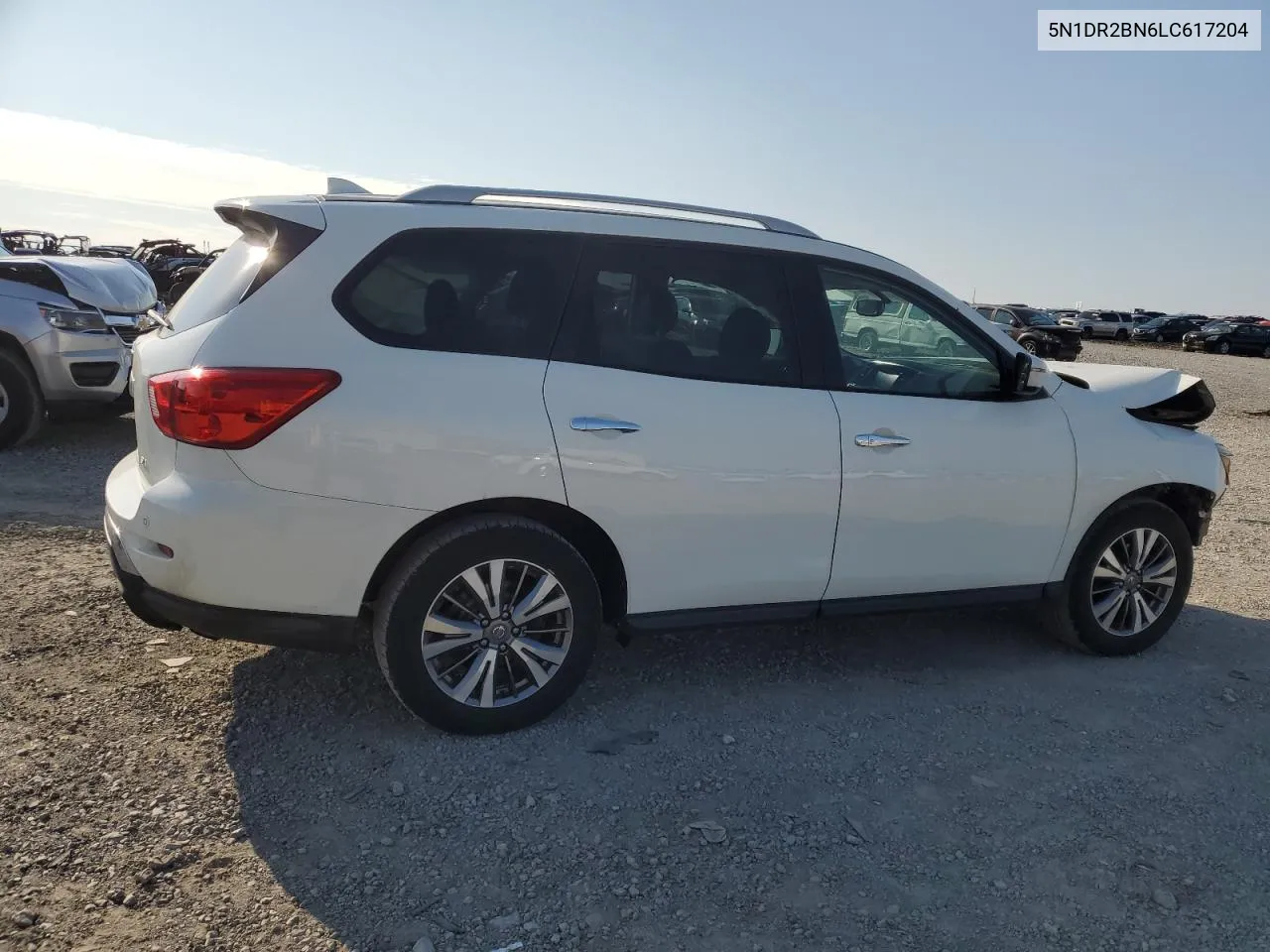 2020 Nissan Pathfinder Sv VIN: 5N1DR2BN6LC617204 Lot: 71742184