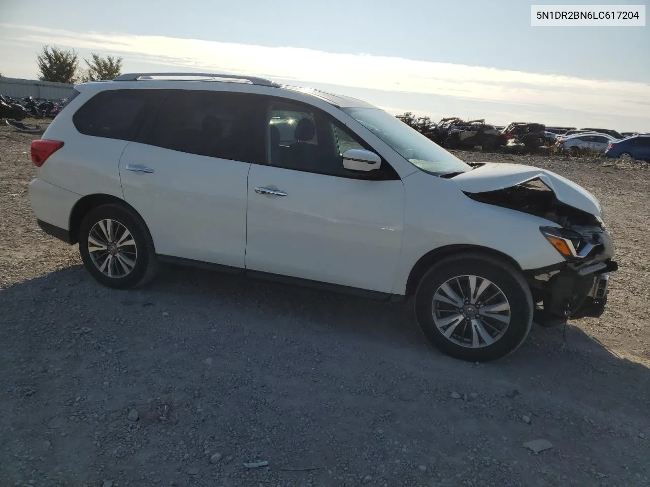 2020 Nissan Pathfinder Sv VIN: 5N1DR2BN6LC617204 Lot: 71742184