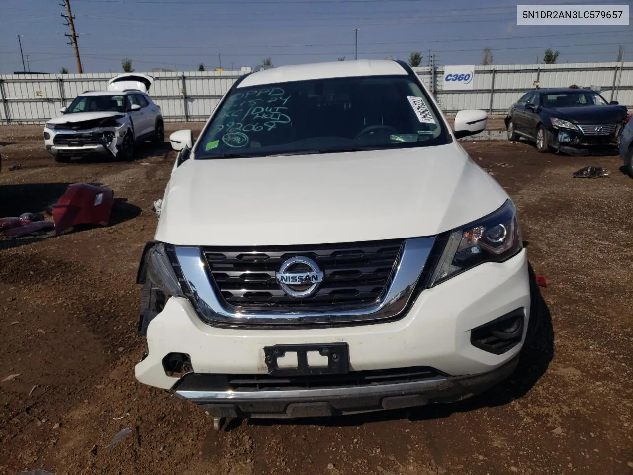 5N1DR2AN3LC579657 2020 Nissan Pathfinder S