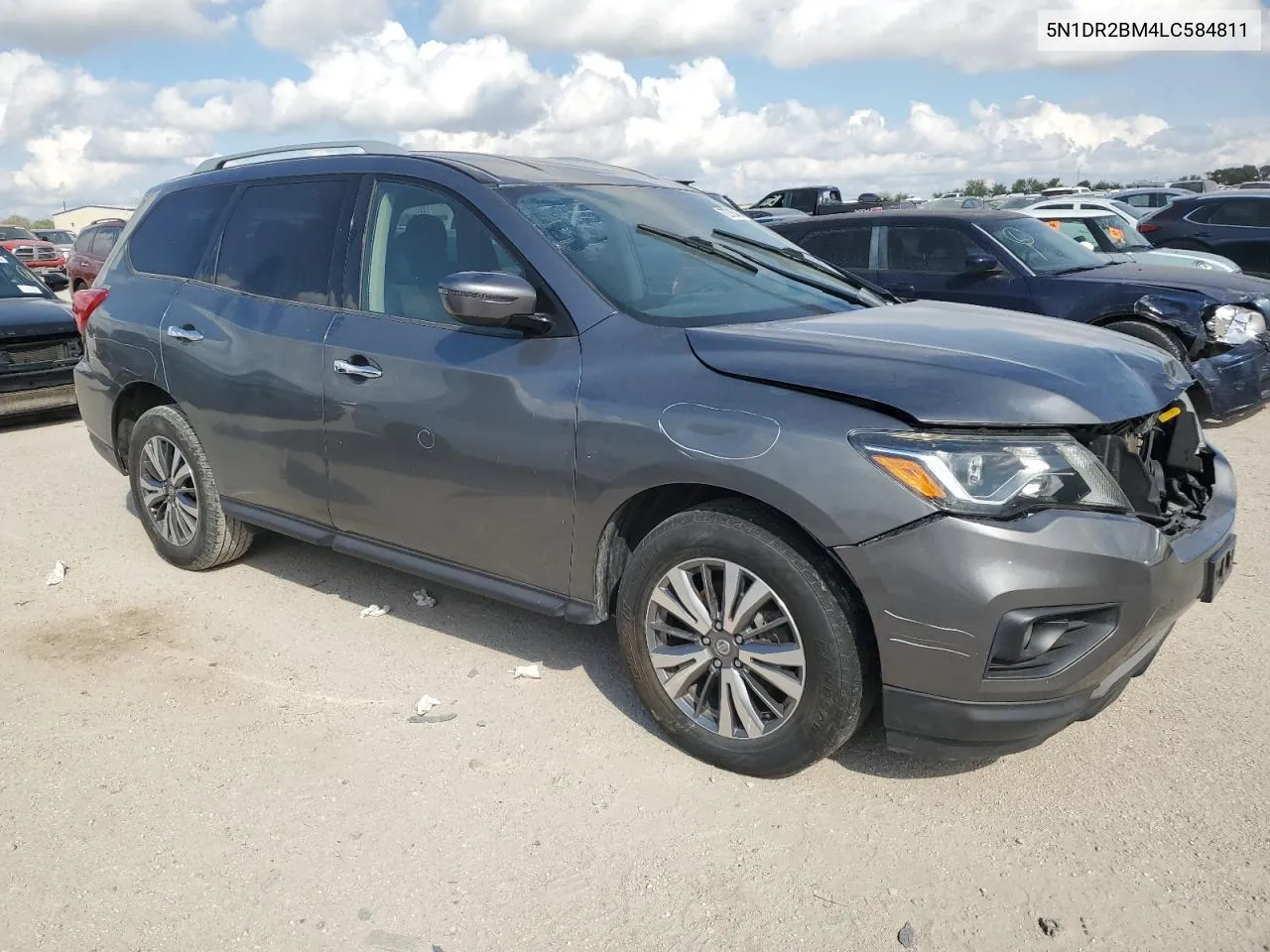 2020 Nissan Pathfinder Sv VIN: 5N1DR2BM4LC584811 Lot: 72785404