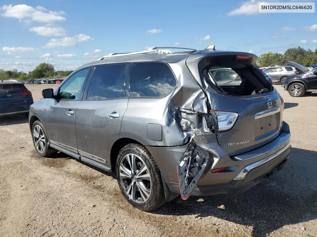 2020 Nissan Pathfinder Platinum VIN: 5N1DR2DM5LC646620 Lot: 72808474