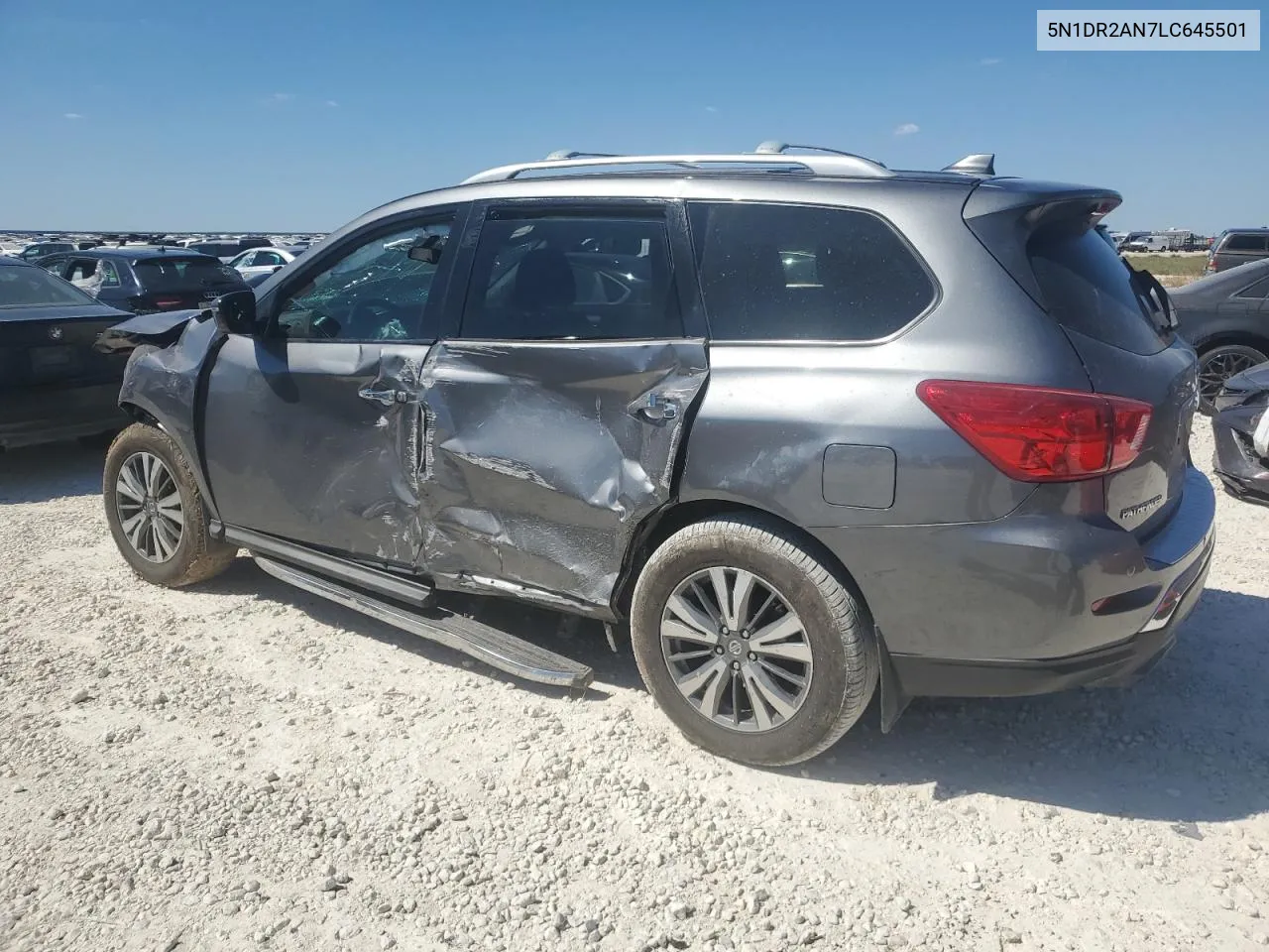 2020 Nissan Pathfinder S VIN: 5N1DR2AN7LC645501 Lot: 73012994