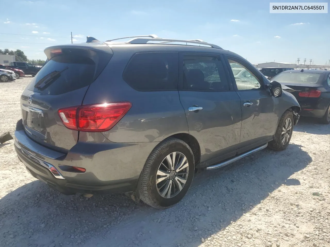 2020 Nissan Pathfinder S VIN: 5N1DR2AN7LC645501 Lot: 73012994