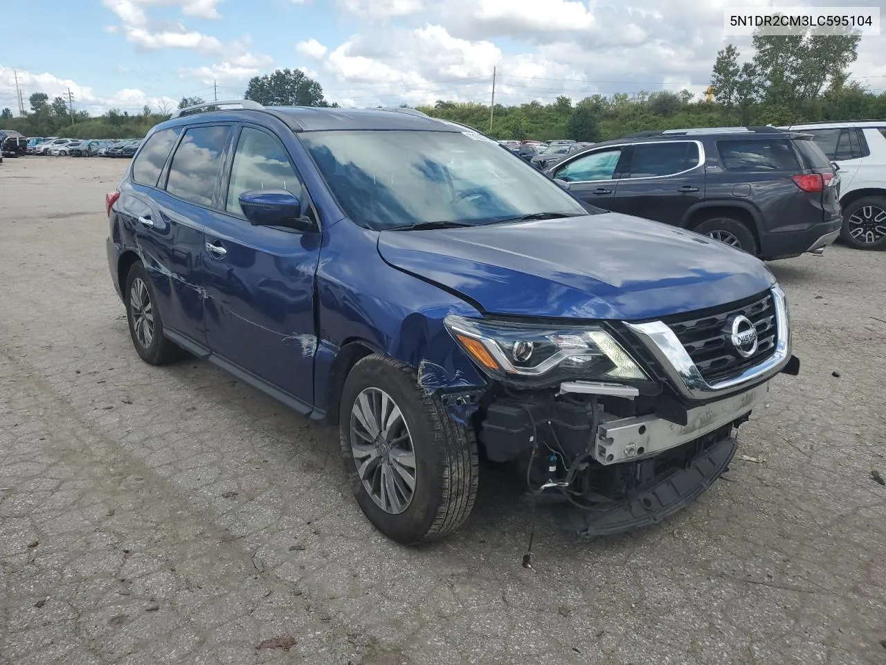 2020 Nissan Pathfinder Sl VIN: 5N1DR2CM3LC595104 Lot: 73585474