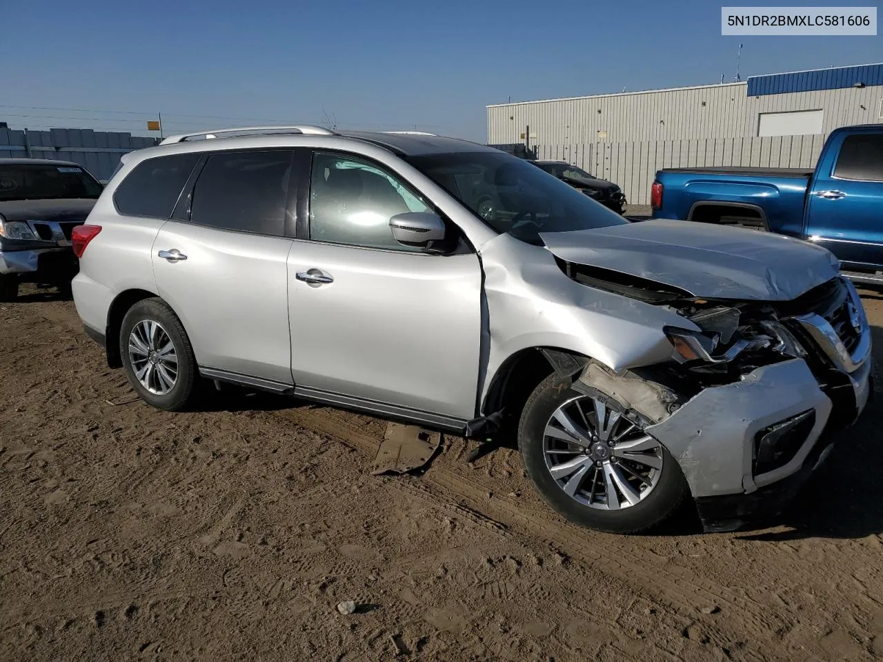 2020 Nissan Pathfinder Sv VIN: 5N1DR2BMXLC581606 Lot: 73661654