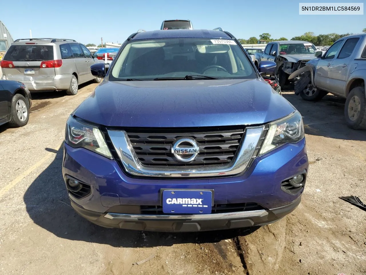 2020 Nissan Pathfinder Sv VIN: 5N1DR2BM1LC584569 Lot: 73975384