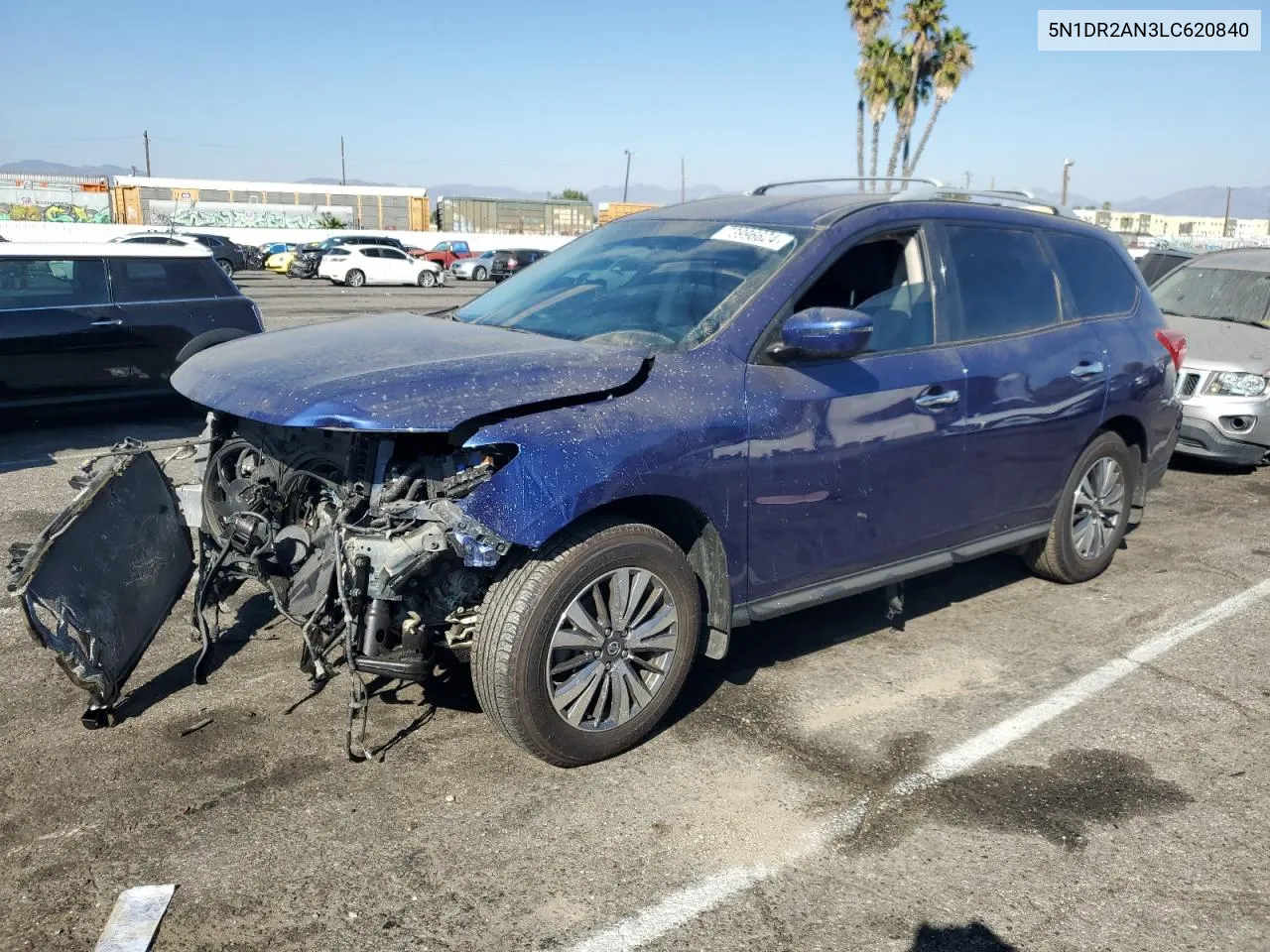 5N1DR2AN3LC620840 2020 Nissan Pathfinder S