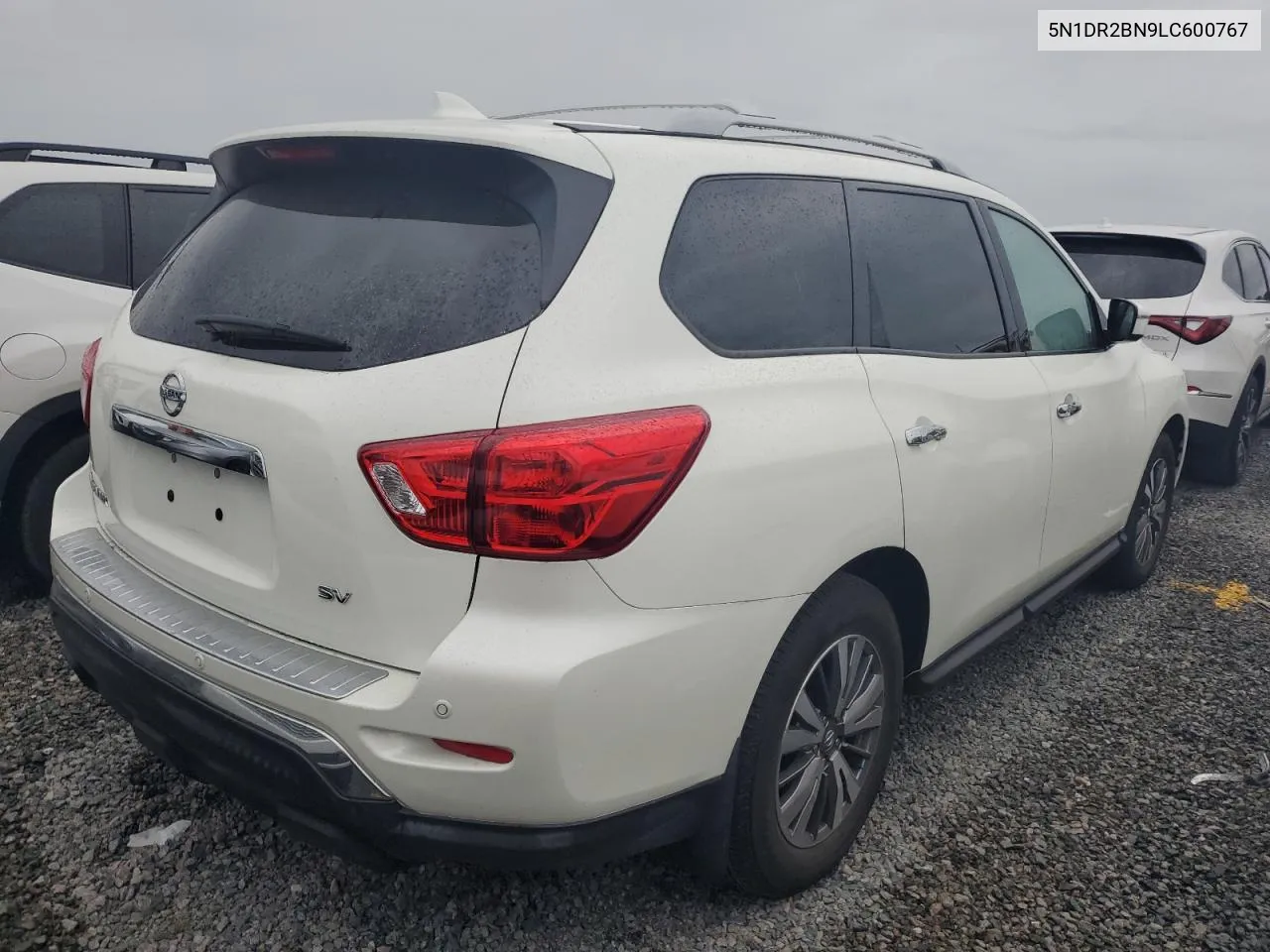 2020 Nissan Pathfinder Sv VIN: 5N1DR2BN9LC600767 Lot: 74203224