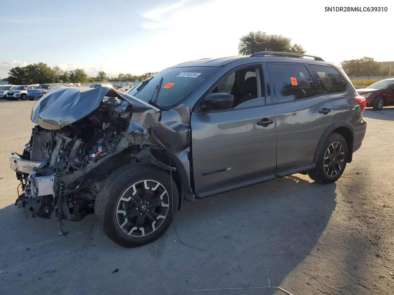 2020 Nissan Pathfinder Sv VIN: 5N1DR2BM6LC639310 Lot: 74743234