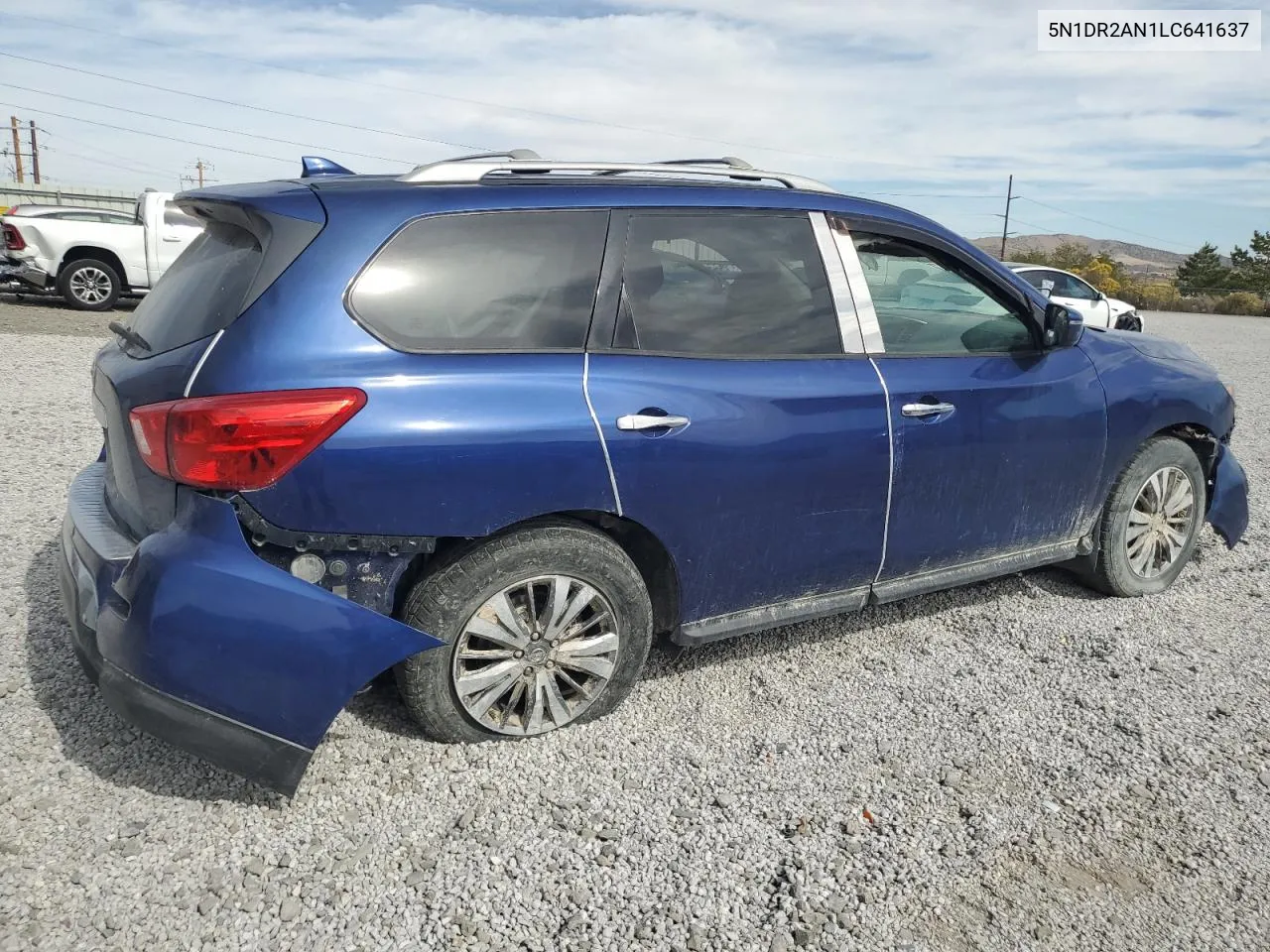 2020 Nissan Pathfinder S VIN: 5N1DR2AN1LC641637 Lot: 75127174