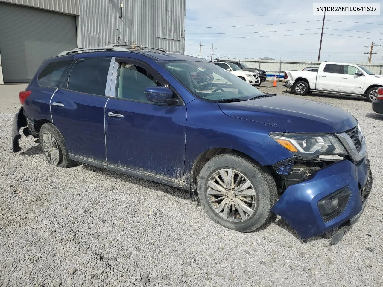 2020 Nissan Pathfinder S VIN: 5N1DR2AN1LC641637 Lot: 75127174