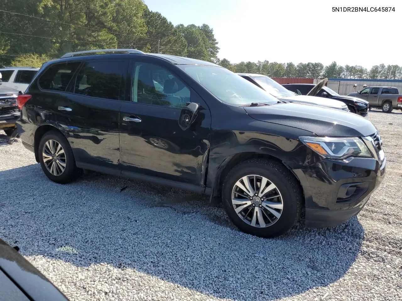 2020 Nissan Pathfinder Sv VIN: 5N1DR2BN4LC645874 Lot: 75367924