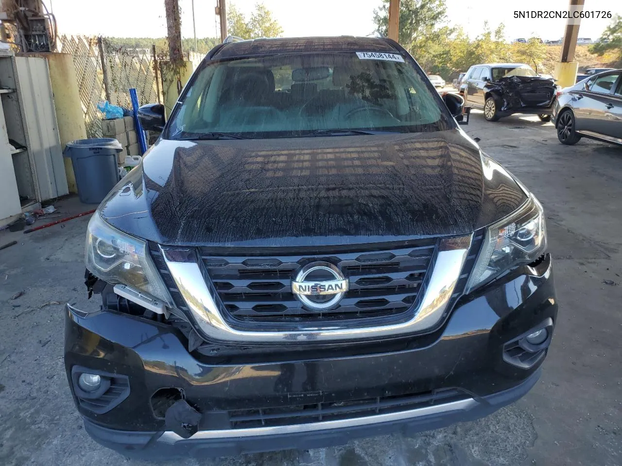 2020 Nissan Pathfinder Sl VIN: 5N1DR2CN2LC601726 Lot: 75458144