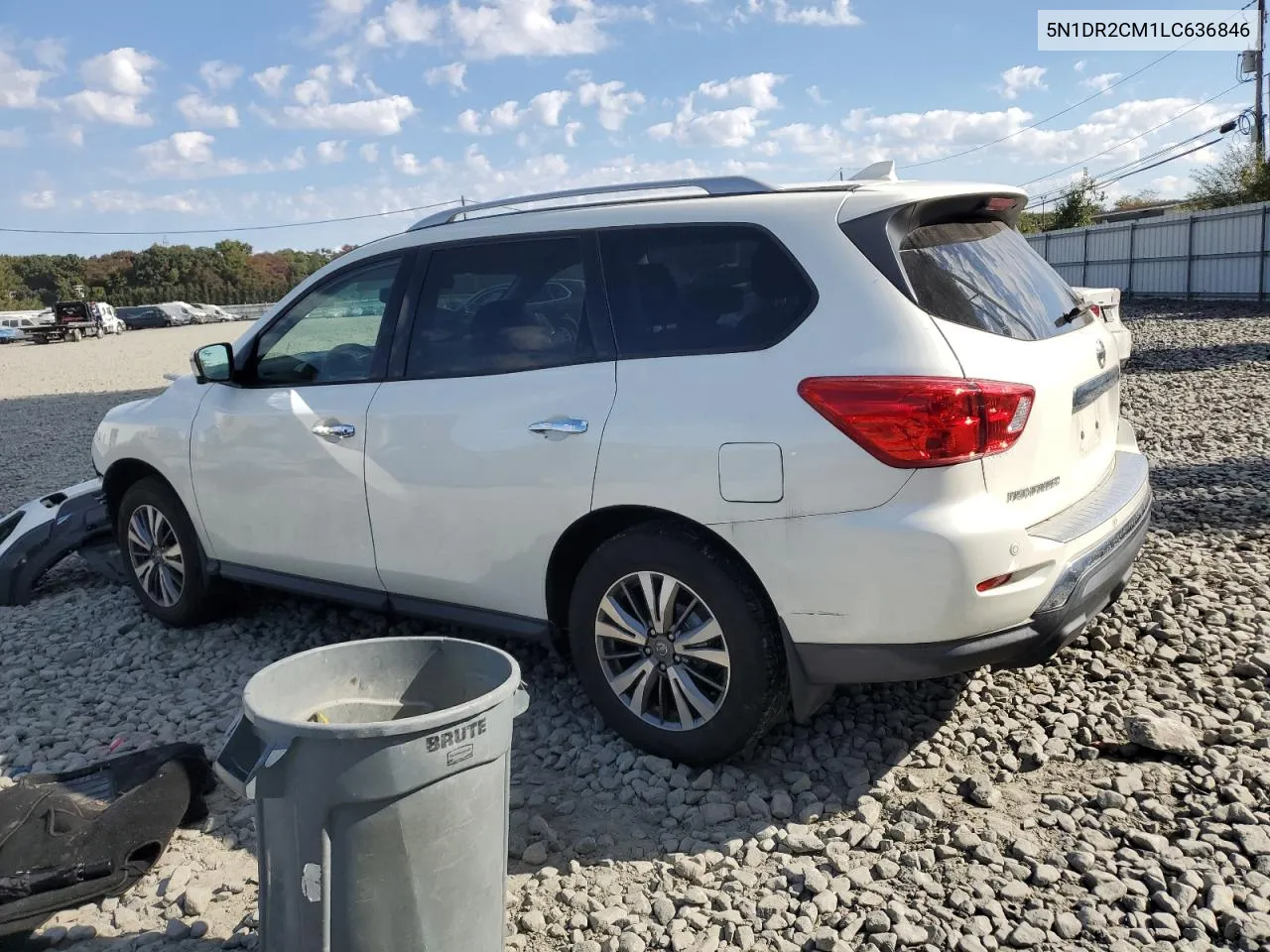 2020 Nissan Pathfinder Sl VIN: 5N1DR2CM1LC636846 Lot: 75494884