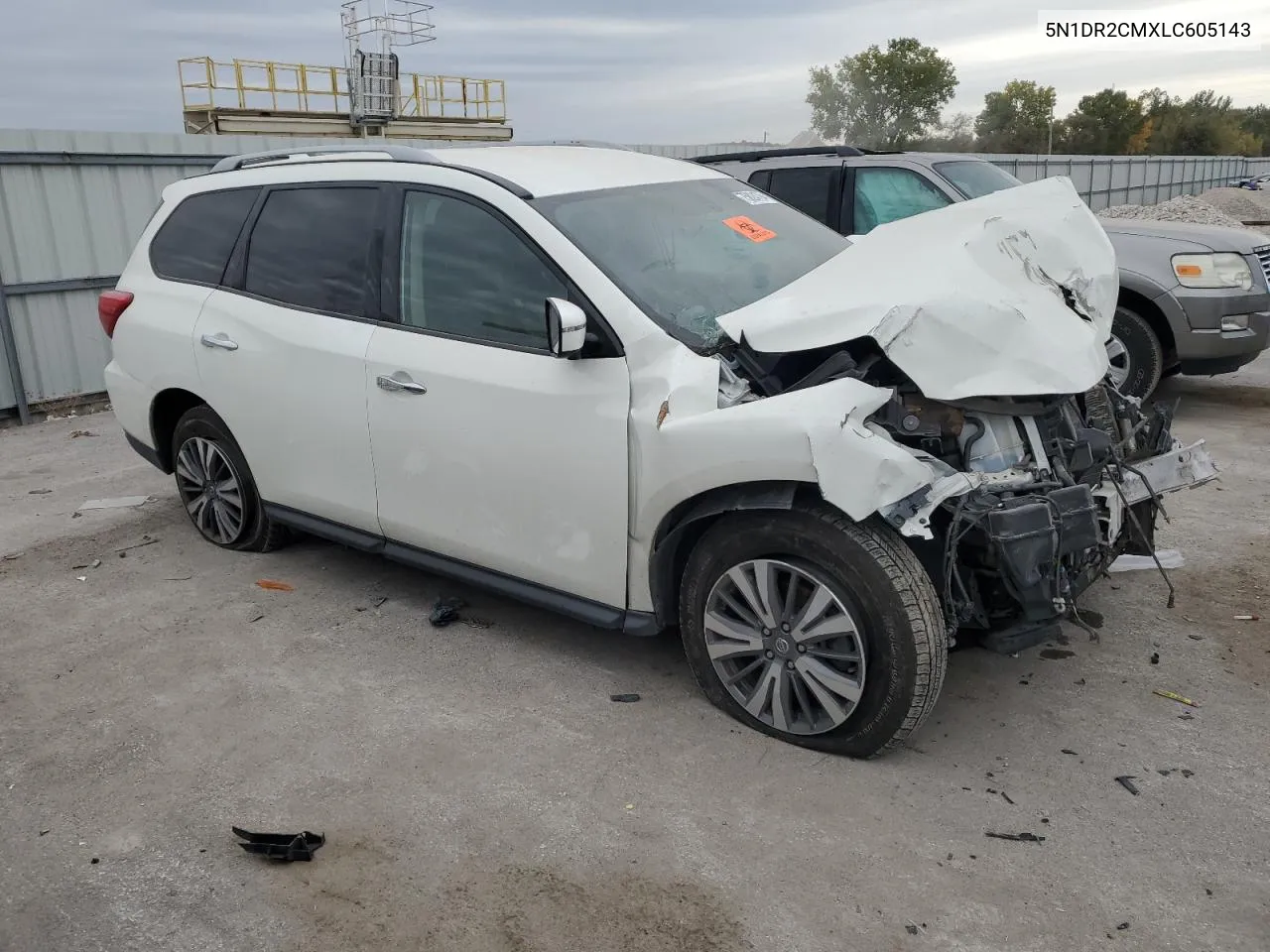 2020 Nissan Pathfinder Sl VIN: 5N1DR2CMXLC605143 Lot: 75824794