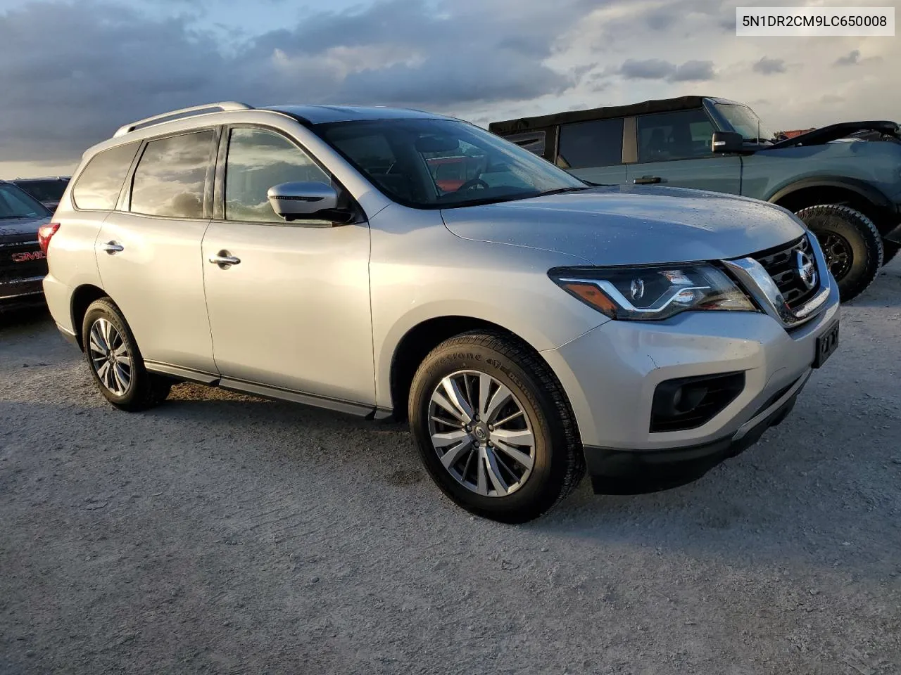 2020 Nissan Pathfinder Sl VIN: 5N1DR2CM9LC650008 Lot: 76203234