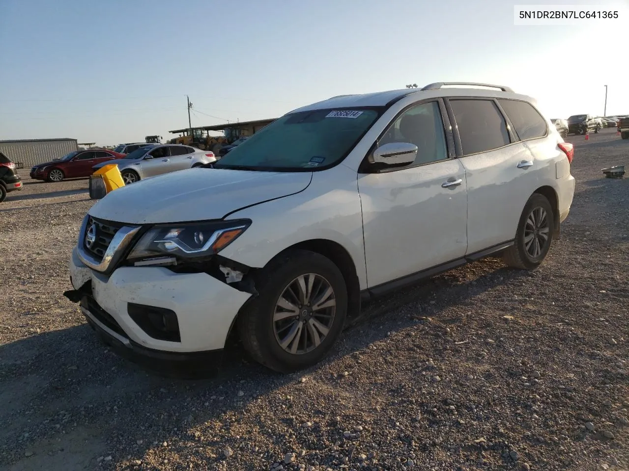 2020 Nissan Pathfinder Sv VIN: 5N1DR2BN7LC641365 Lot: 76525014