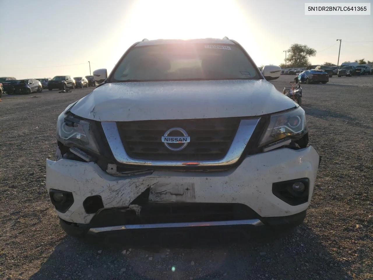 2020 Nissan Pathfinder Sv VIN: 5N1DR2BN7LC641365 Lot: 76525014