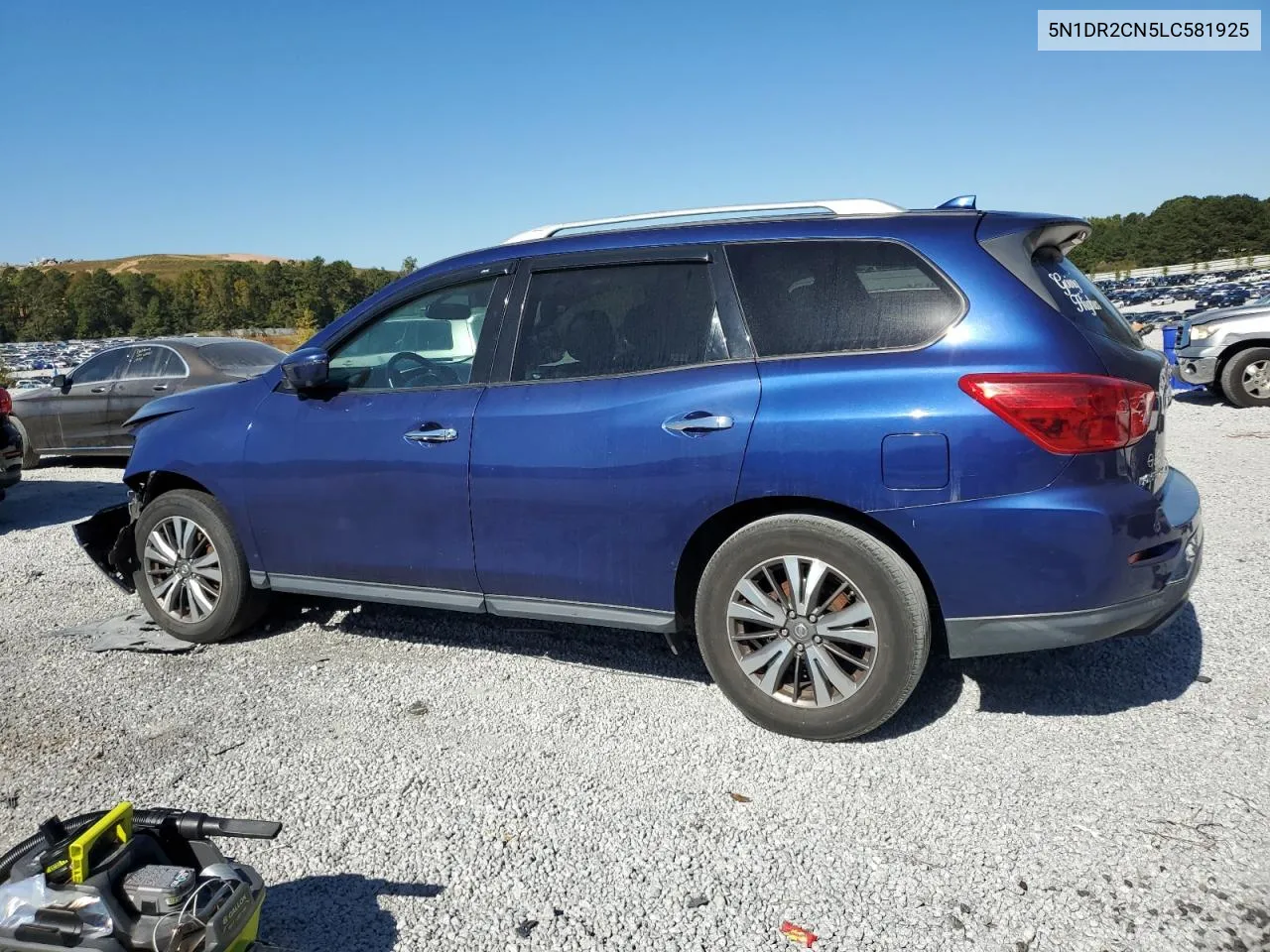 2020 Nissan Pathfinder Sl VIN: 5N1DR2CN5LC581925 Lot: 76539524