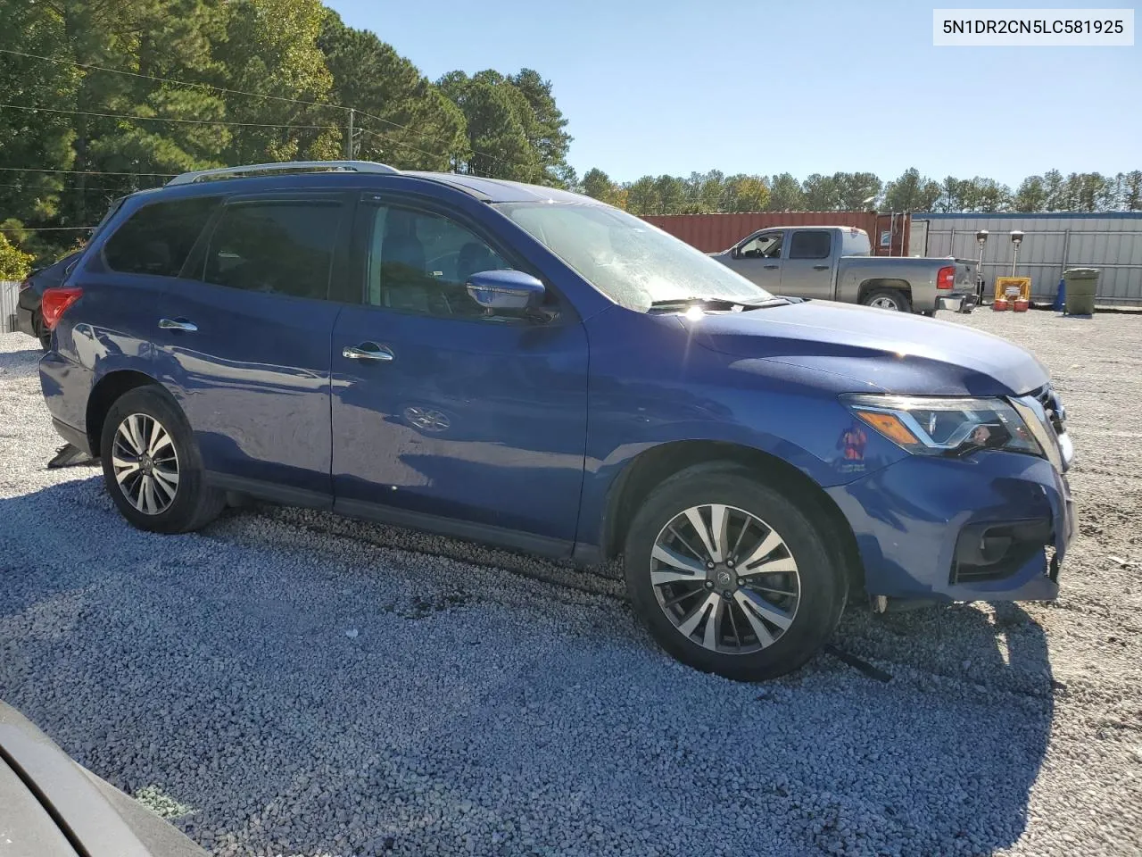 2020 Nissan Pathfinder Sl VIN: 5N1DR2CN5LC581925 Lot: 76539524