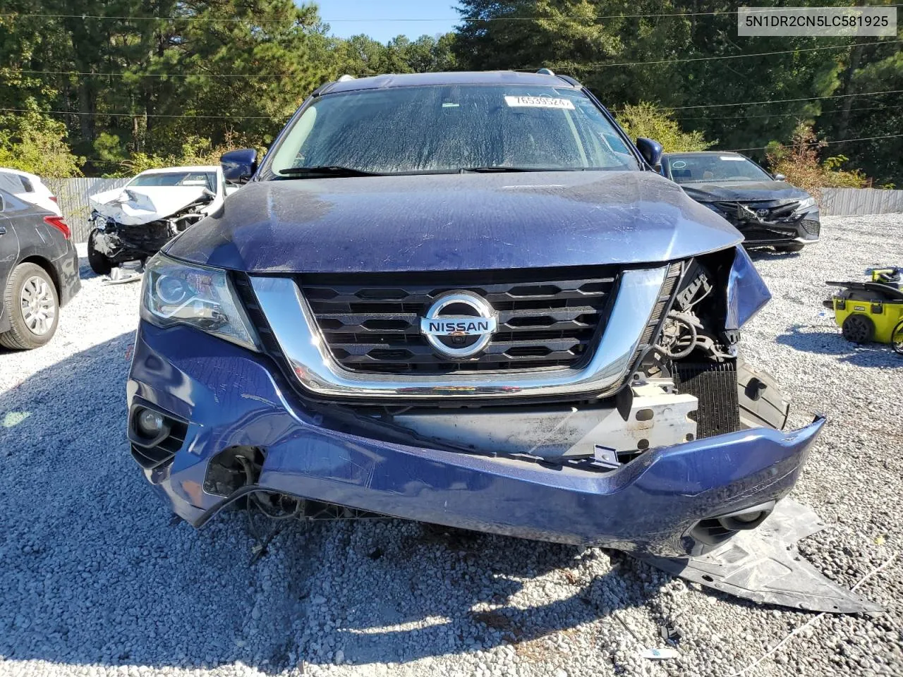 2020 Nissan Pathfinder Sl VIN: 5N1DR2CN5LC581925 Lot: 76539524