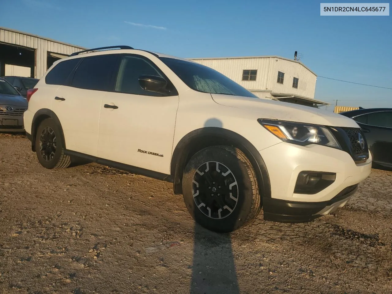 2020 Nissan Pathfinder Sl VIN: 5N1DR2CN4LC645677 Lot: 76638104