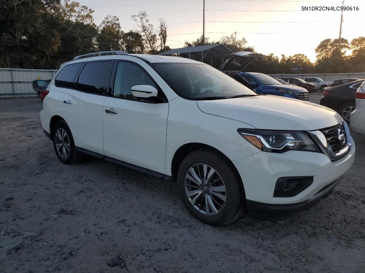 2020 Nissan Pathfinder Sl VIN: 5N1DR2CN4LC590616 Lot: 76794824