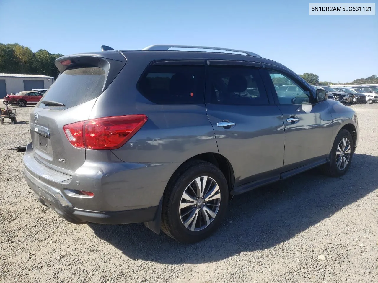 2020 Nissan Pathfinder S VIN: 5N1DR2AM5LC631121 Lot: 76887354