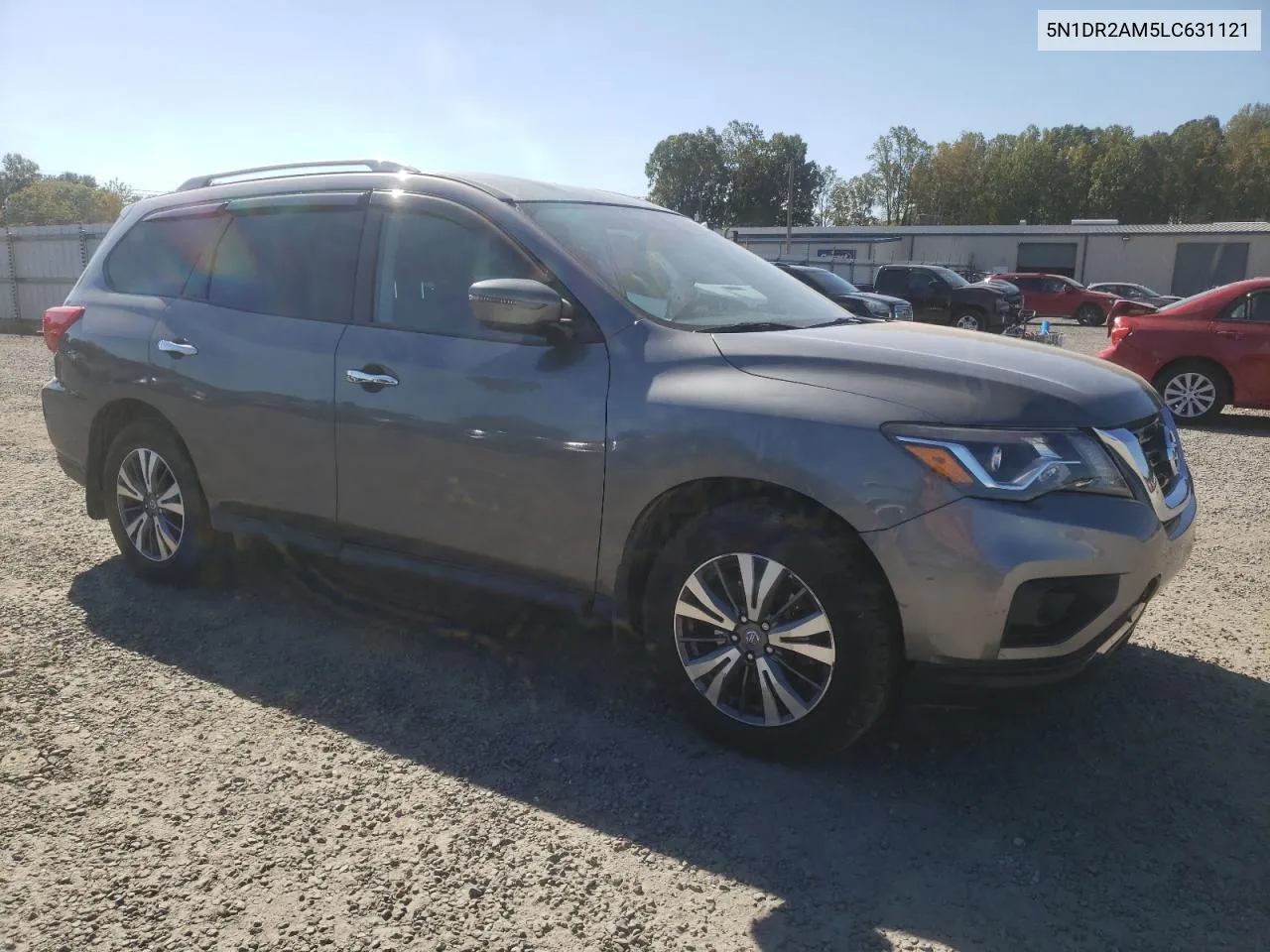 2020 Nissan Pathfinder S VIN: 5N1DR2AM5LC631121 Lot: 76887354