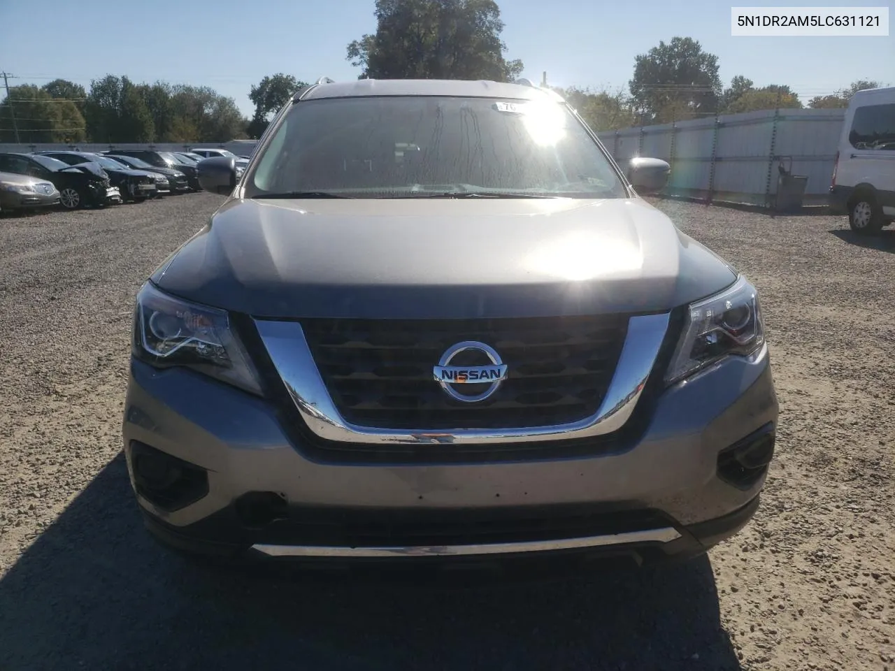 2020 Nissan Pathfinder S VIN: 5N1DR2AM5LC631121 Lot: 76887354