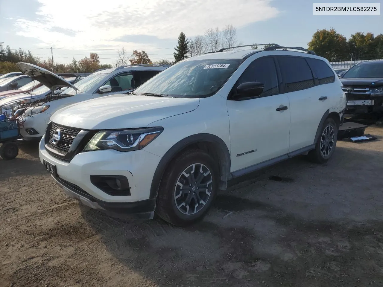 2020 Nissan Pathfinder Sv VIN: 5N1DR2BM7LC582275 Lot: 76966764